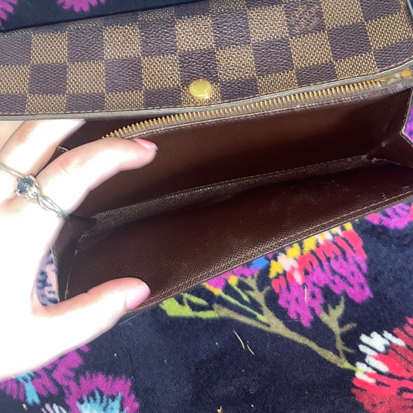 Authentic Vintage Louis Vuitton Ebene Sarah Long Wallet *trade for designer only - Picture 10 of 14